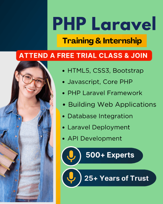 Php Laravel Training in Bahrain