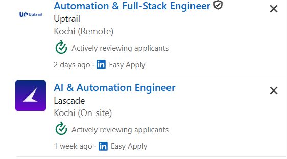 AI Automation with n8n & Make.com internship jobs in Riffa