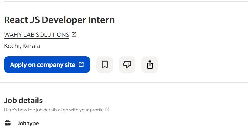 AI, ML & React.js internship jobs in Muharraq