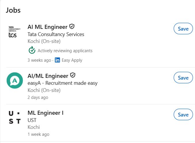 Machine Learning & Deep Learning internship jobs in Aali