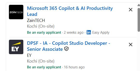 Microsoft Copilot & AI Productivity internship jobs in Hamad Town